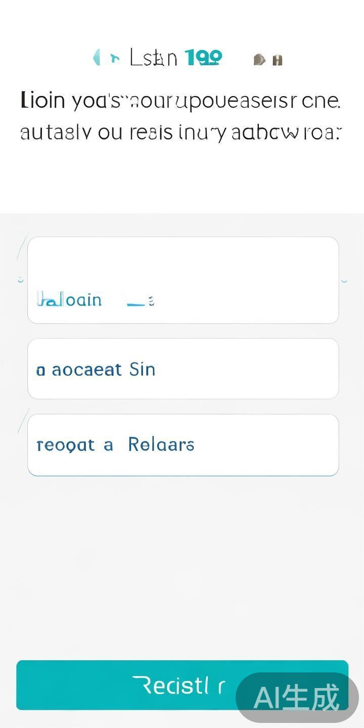 在登录界面，您需要按照提示正确填写注册时使用的账号